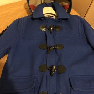 Men’s Burberry pea coat